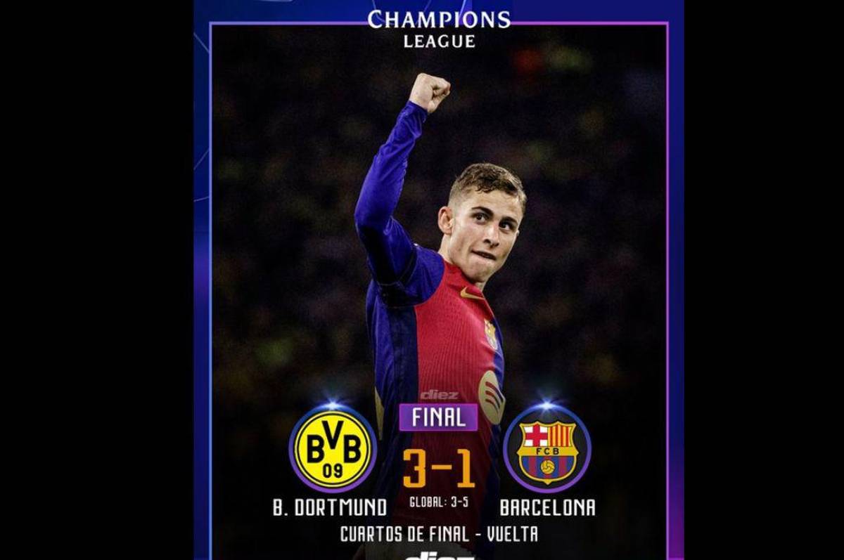 El error más grande de la historia de la Champions, la mano que el VAR no vio y el héroe inesperado en el Borussia-Barcelona