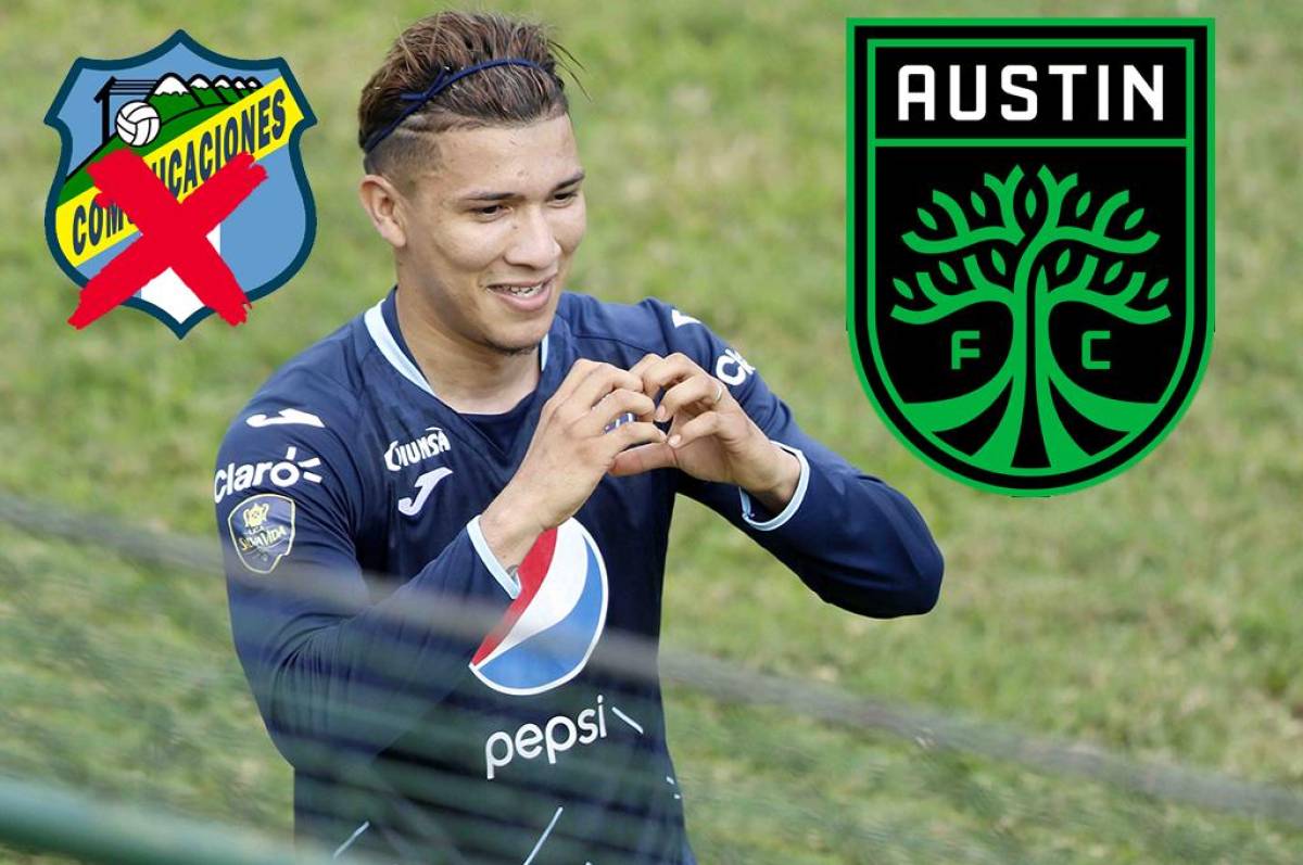 Giro radical: Austin FC de la MLS se adelanta al Comunicaciones y tiene apalabrado al hondureño Kevin López