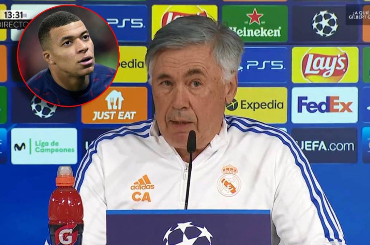 Ancelotti desvela el plan del Real Madrid ante el PSG y lo que dice de Mbappé: “Tenemos que ganar, no hacer una goleada”