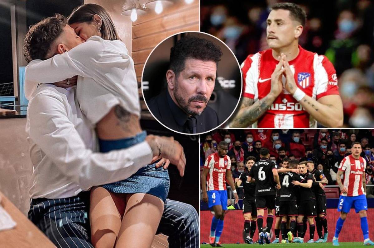 Se encaró con la afición del Atlético, el ‘Cholo’ reacciona y su esposa sale al cruce de la polémica: ‘‘Seis días en la cama y luego directo al Wanda’’