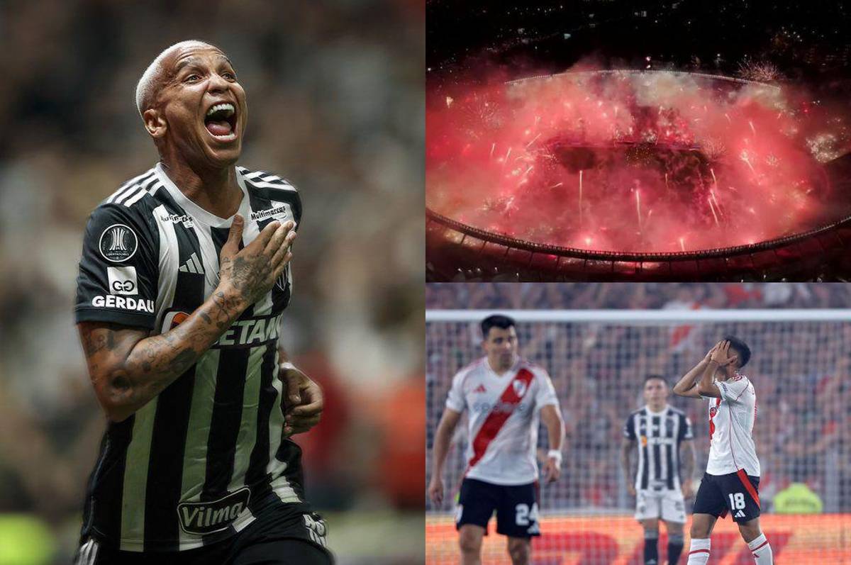 Copa Libertadores: River Plate no metió miedo con su hinchada en el Monumental y Atlético Mineiro clasificó a la final