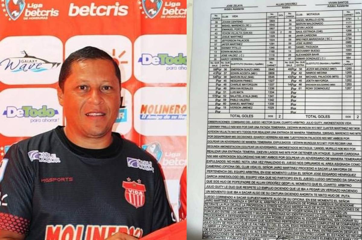 Comisión de Disciplina sanciona Jairo Martínez, gerente del Vida, y lo suspende de toda actividad deportiva por tres meses