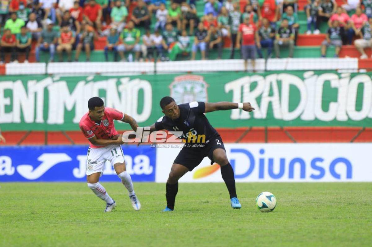 Marathón ha tenido un partido tranquilo ante el Honduras Progreso. Foto: Melvin Cubas.