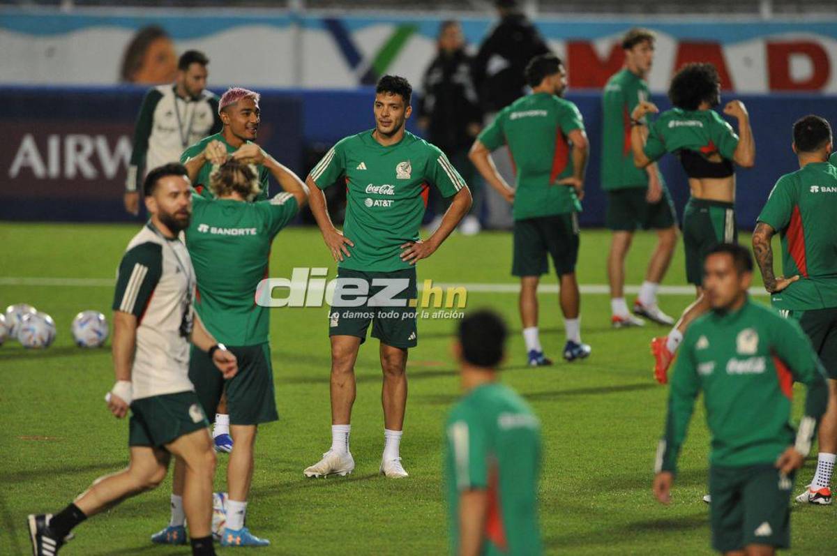 Así fue el entrenamiento de la selección de México en el estadio Nacional Chelato Uclés: Risas y con todas sus figuras