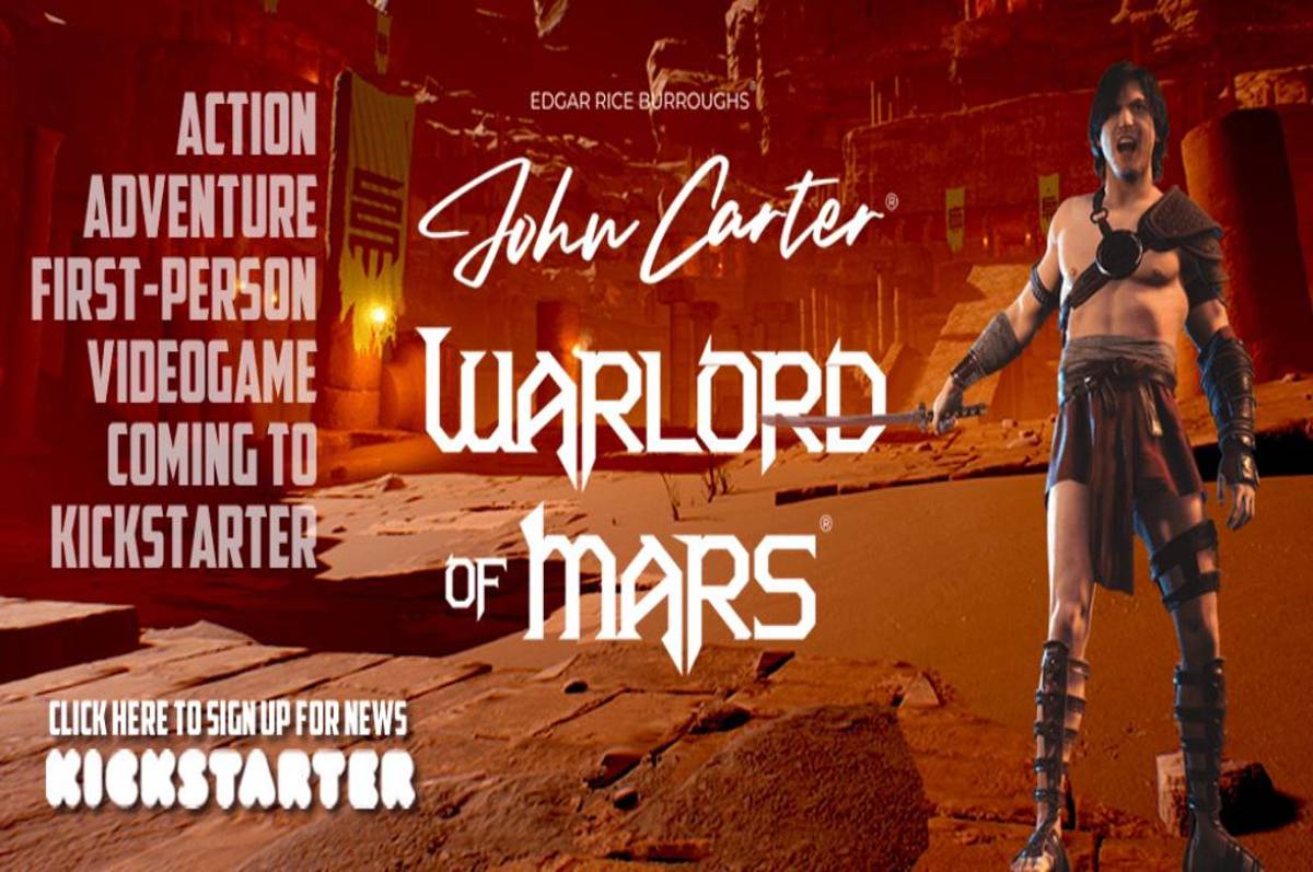 Primer vistazo a John Carter: Warlord of Mars, videojuego financiado en Kickstarter, basado en las novelas homónimas