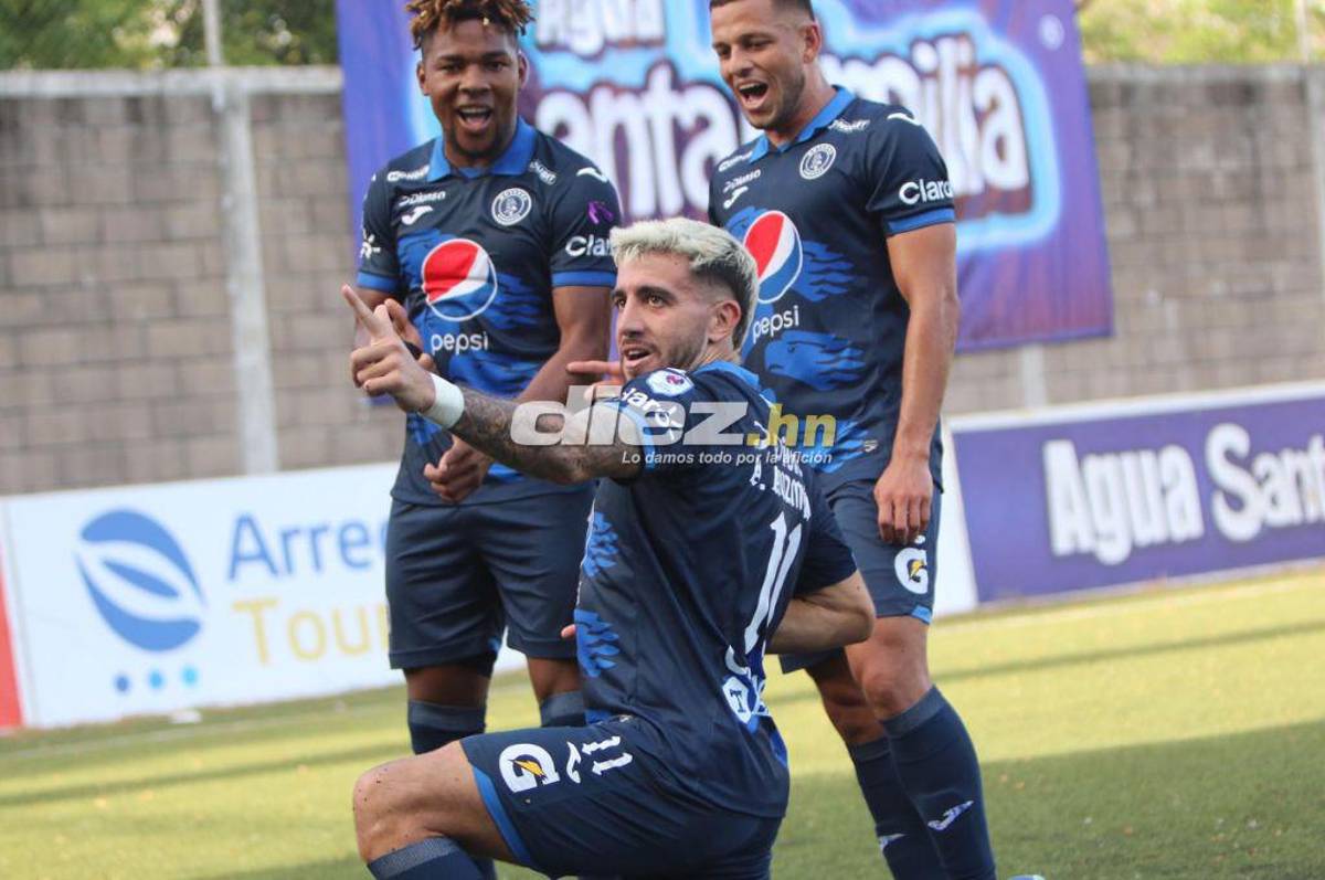 Así fue el re-debut de Rubilio Castillo con Motagua y Auzmendi brilló ¿Qué dorsal le dieron a “Roruca”?