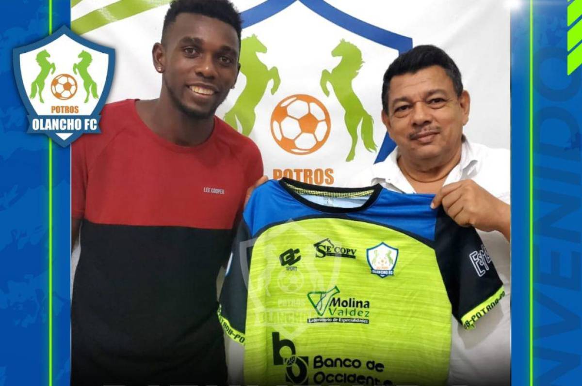 Olancho FC se refuerza para la próxima temporada y hace oficial la presentación de Muma Fernández