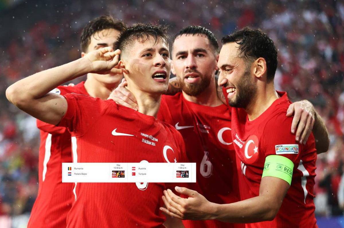 Partidos de hoy 2 de julio en la Eurocopa 2024