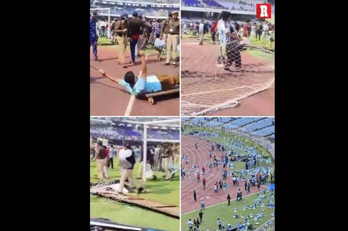 Messi desata caos en la India: detuvieron al organizador, la estafa que sufrieron y la razón por la que le lanzaron botellas