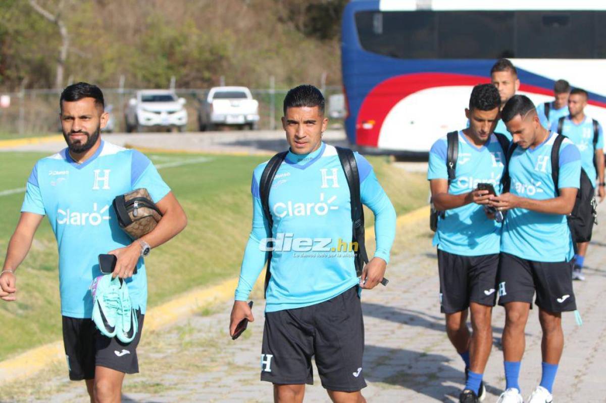 Rueda con novedades en el entrenamiento: así fue el once de Honduras en plena práctica previo a enfrentar a Costa Rica