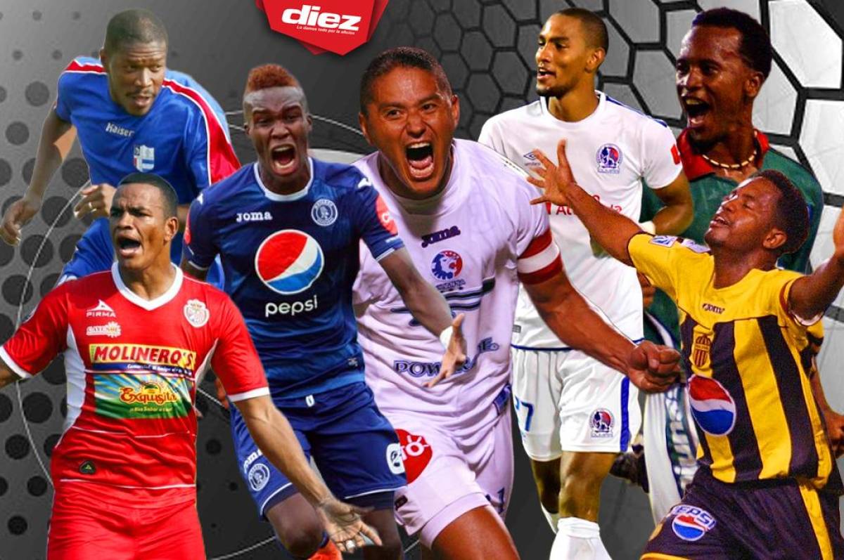 TOP: ¡Los 25 máximos goleadores en toda la historia de la Liga Nacional de Honduras!