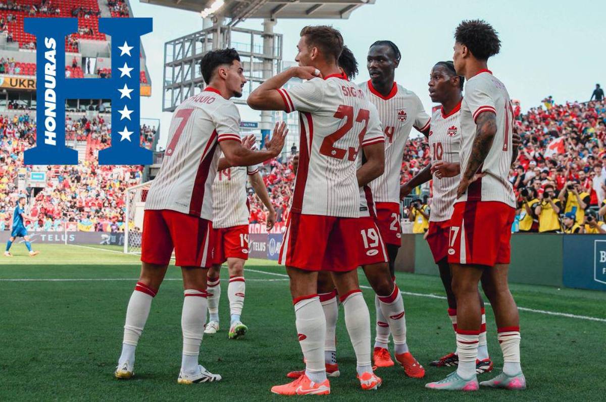 Canadá goleó a Ucrania y mete miedo a la selección de Honduras previo a su enfrentamiento en la Copa Oro