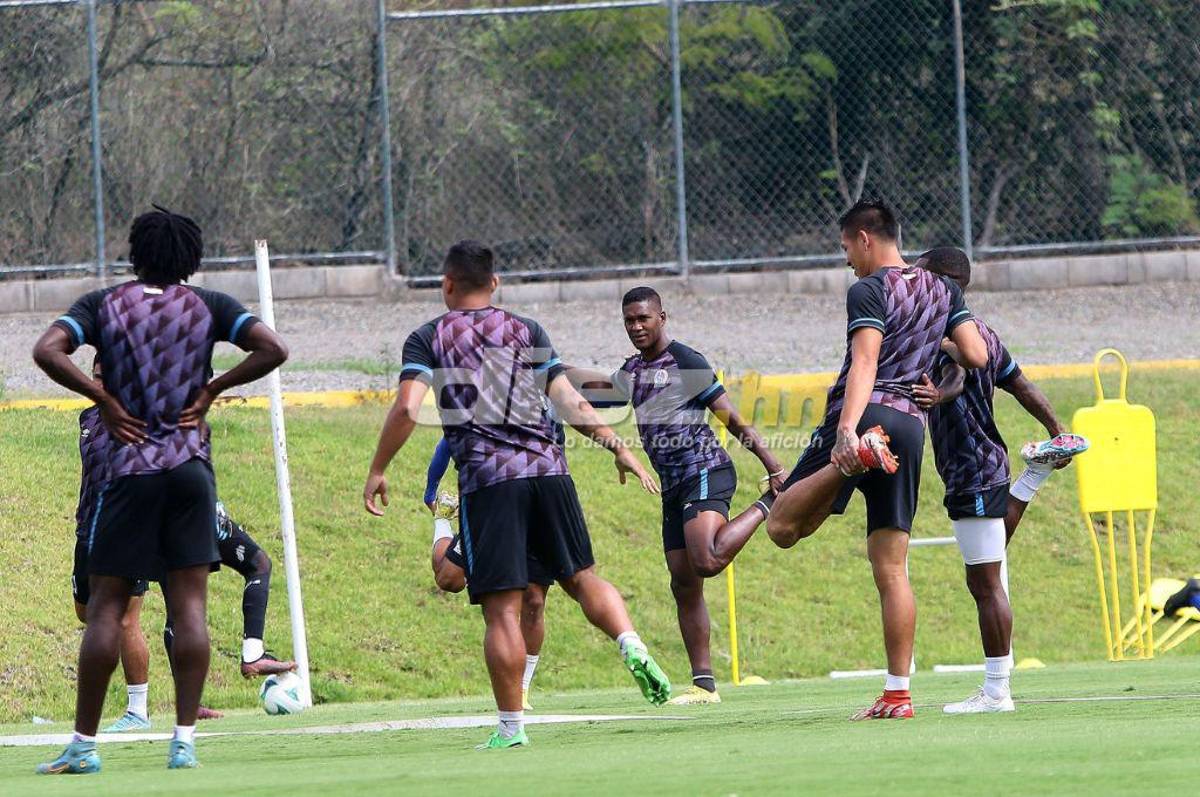 Visita de lujo, las órdenes de Pedro Troglio y las apuestas de Menjívar; así entrenó el Olimpia previo a la final ante Olancho