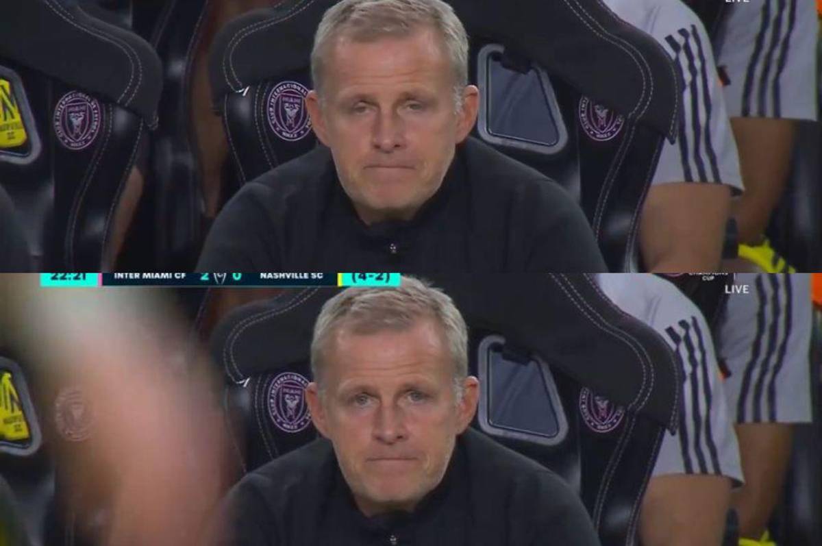 El gesto de Messi al escuchar en las gradas “Ronaldo”, la reacción del DT de Nashville al golazo de Leo e Inter Miami pierde al ‘10’