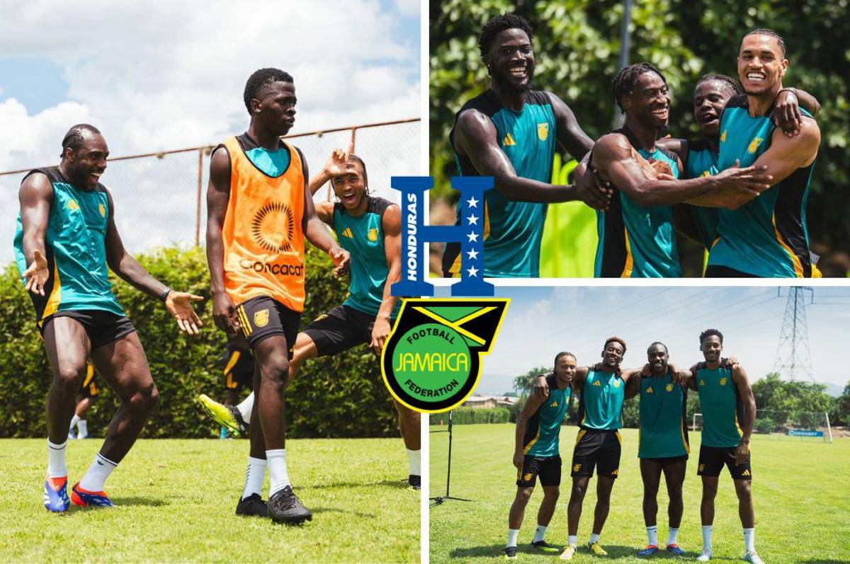 Jamaica sonríe y bromea en sede de equipo de la Liga Nacional previo al partido ante Honduras por la Liga de Naciones