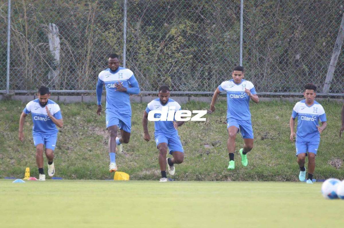 Así fue el segundo entreno de la Selección de Honduras que se prepara para buscar la clasificación a la Copa Oro 2025
