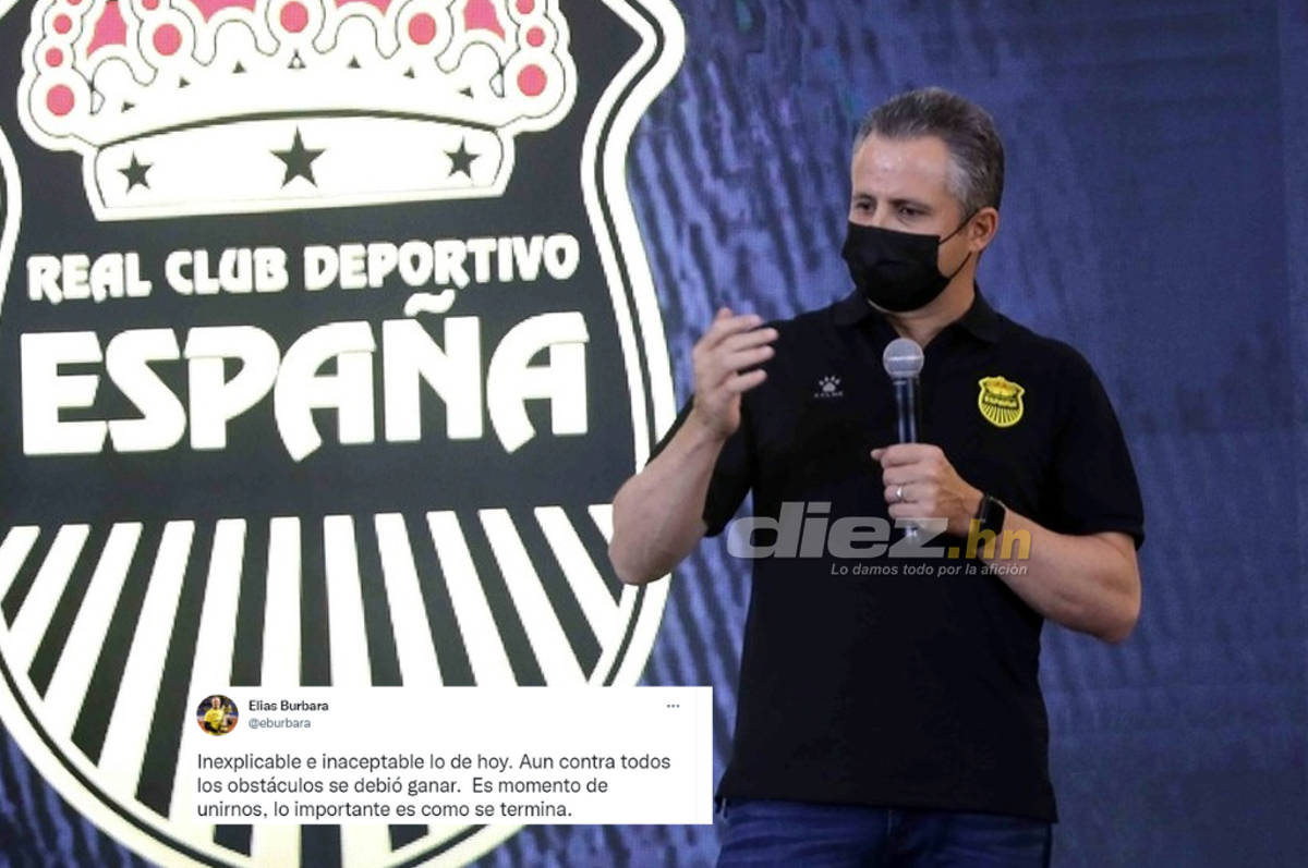 La dura crítica de Elias Burbara al Real España tras ser goleado por Victoria: “Es inexplicable e inaceptable”