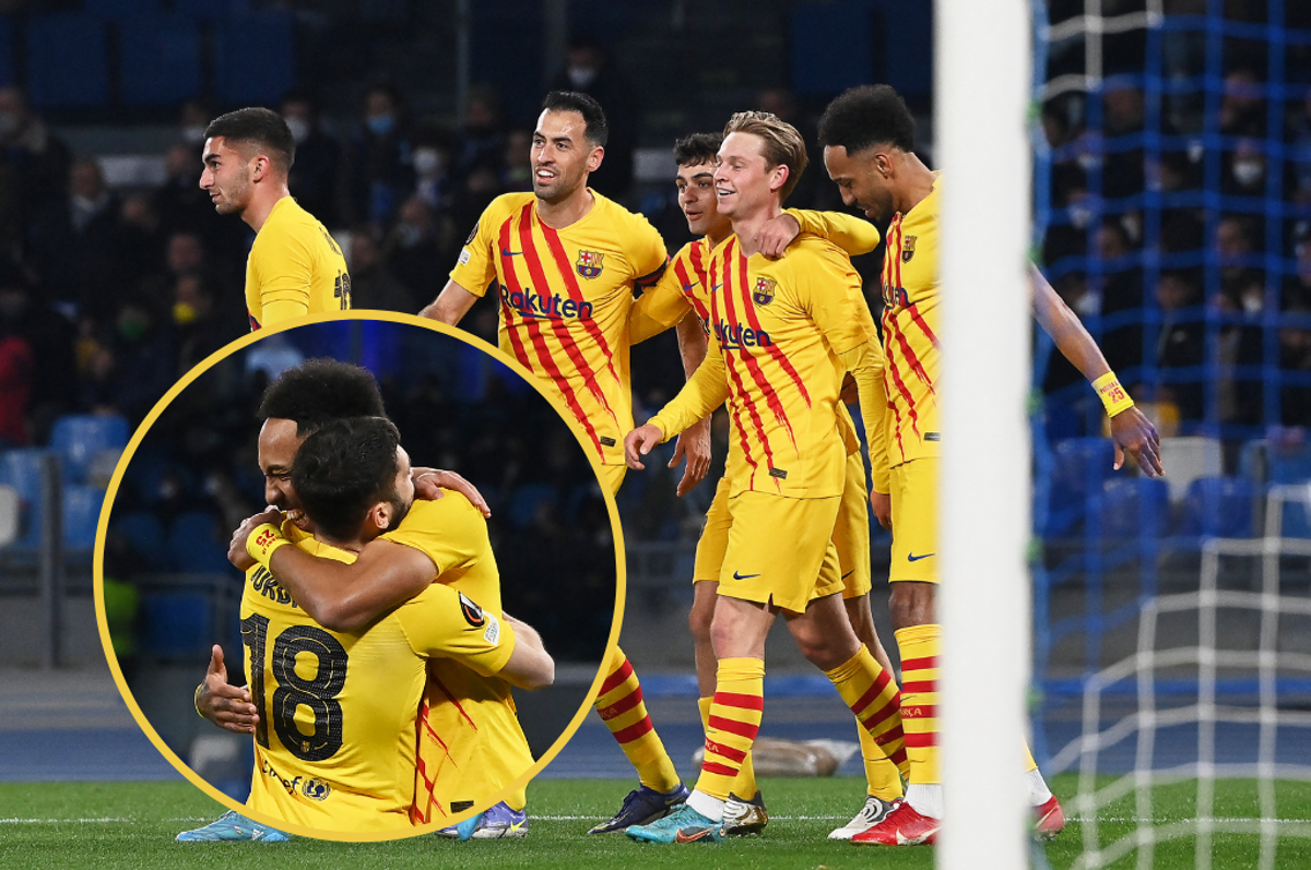 La ‘Xavineta’ estuvo aceitada: Barcelona goleó al Napoli y avanza a los octavos de final de la Europa League