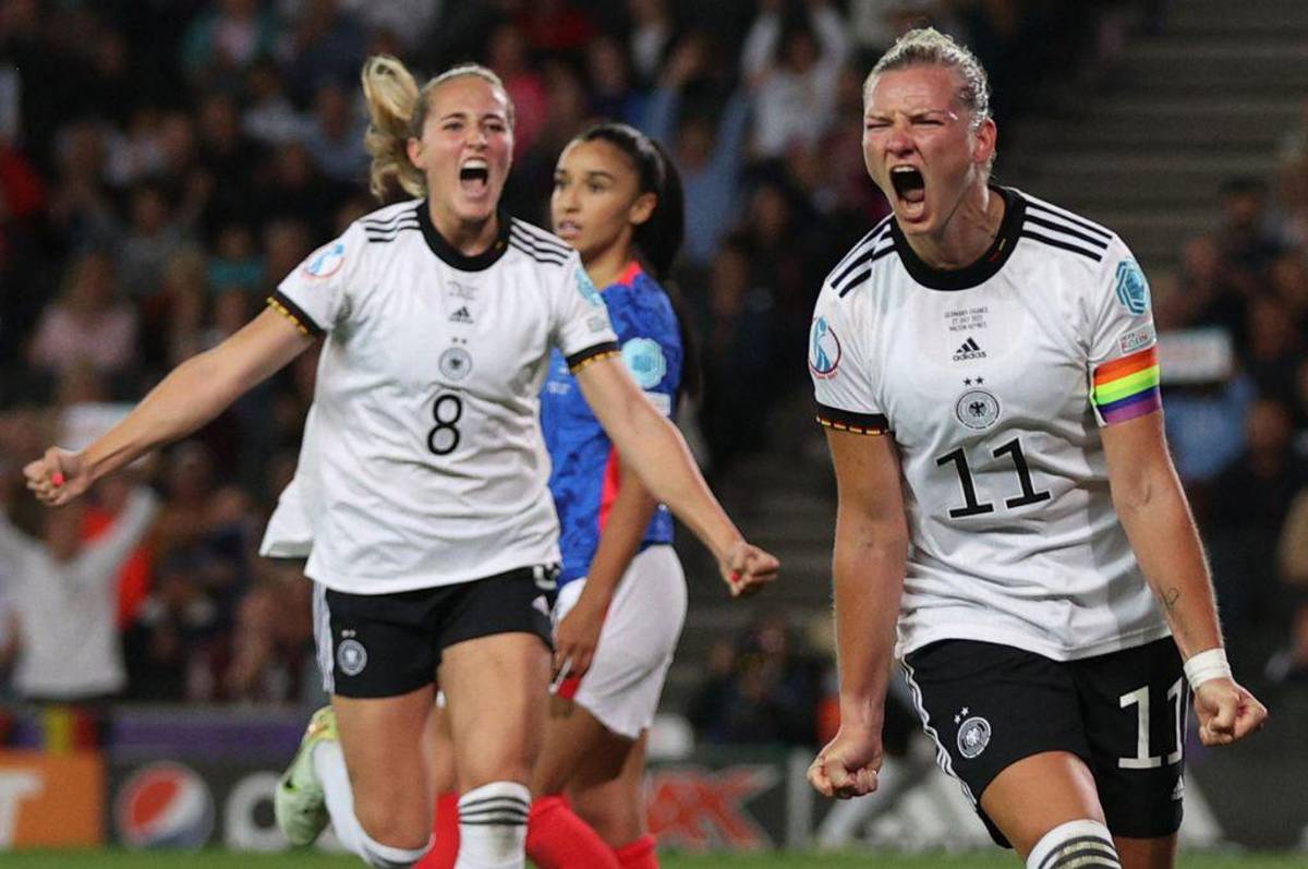 Alemania supera a Francia será el rival de Inglaterra en la gran final de la Eurocopa Femenina