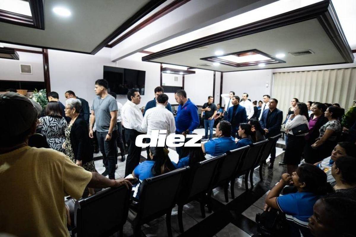 Luto, lágrimas y tremendo respaldo de jugadores y directivos en la sala velatoria de Orinson Amaya, presidente de Marathón