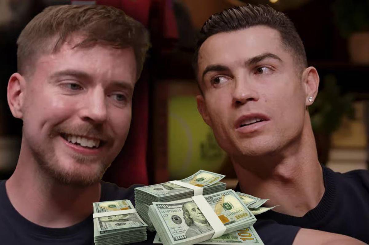 Se acabó el debate y sorpresivo ganador: ¿Quién tiene mayor fortuna, Cristiano Ronaldo o MrBeast?