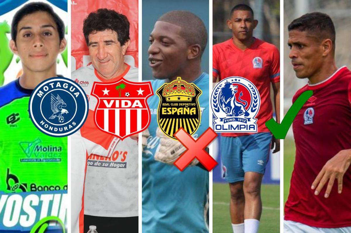 Fichajes: Otras bajas en Motagua, el increíble destino de “Buba” López, noticias en Olimpia y Potros con nuevo jugador