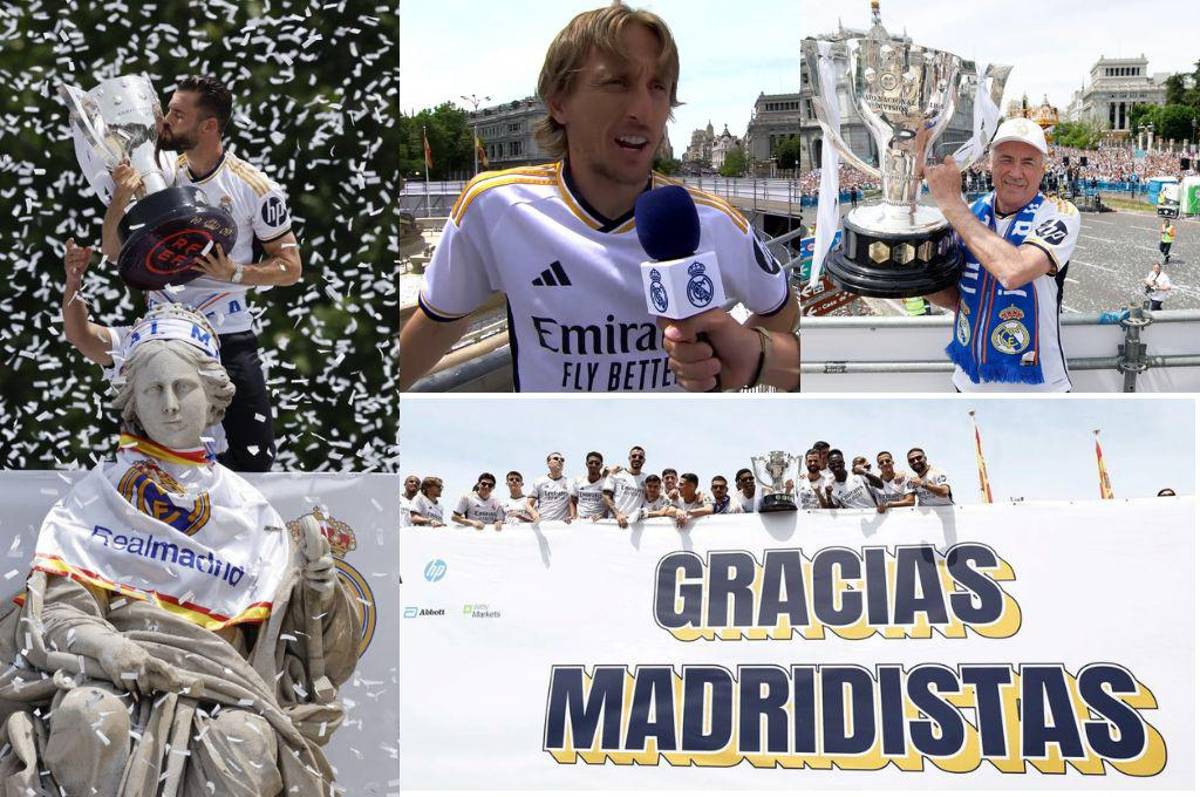 El próximo fichaje, la petición a Modric y Mbappé ‘presente’: Así festejó Real Madrid su Liga Española número 36