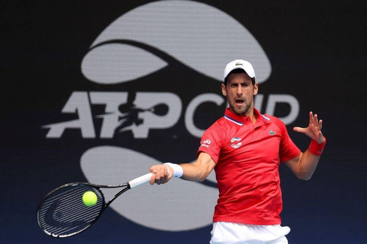 Djokovic fue incluido en el equipo de Serbia para la ATP Cup en Australia