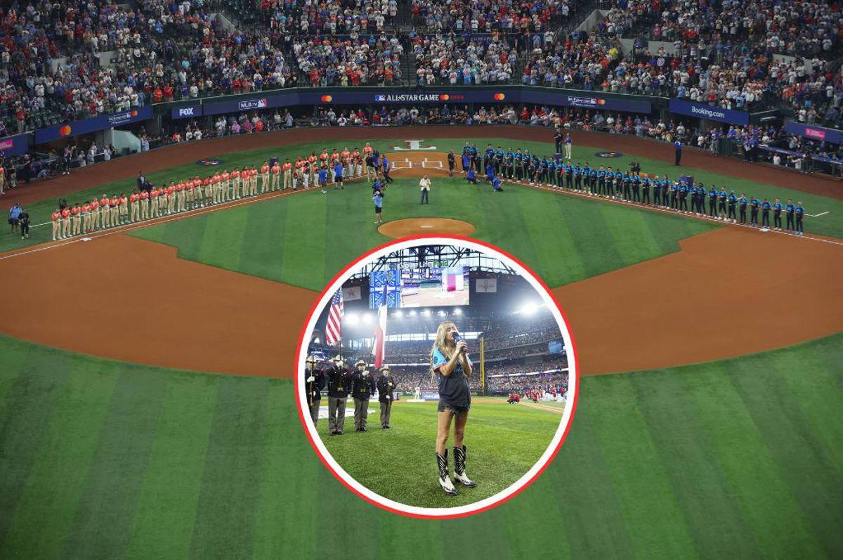“Me voy a internar”: Famosa artista cantó ebria el himno de los Estados Unidos en el Derby de Jonrones de la MLB