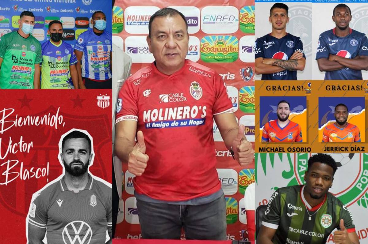 Altas y Bajas para el Clausura 2022: Victoria se arma “hasta los dientes”, Marathón, Motagua y UPNFM con movimientos