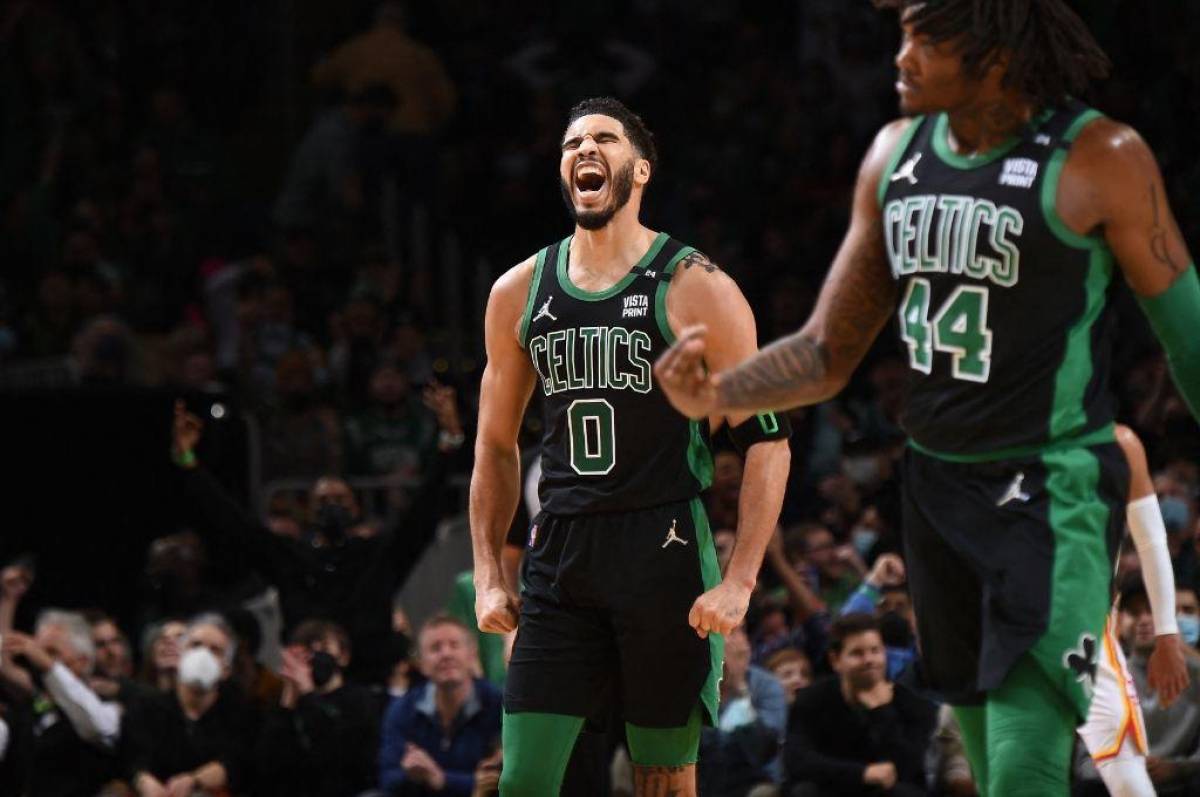 Los Celtics se meten en las plazas de playoffs de la NBA luego de derrotar a Atlanta