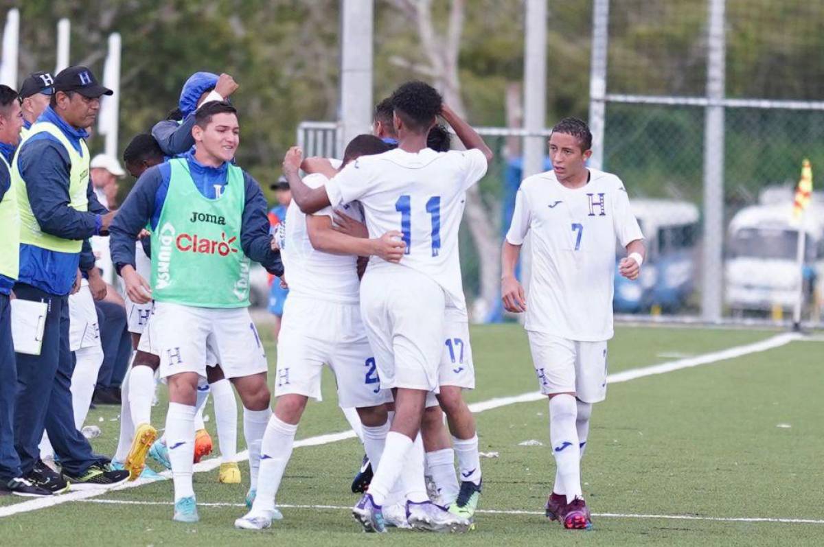 ¡Goleada a El Salvador! Selección sub-17 de Honduras suma su segundo triunfo en Torneo UNCAF