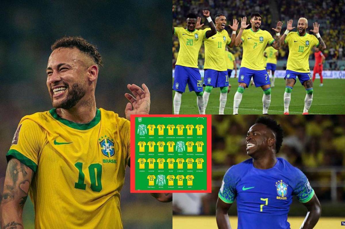 El nuevo heredero al ‘10’ de Neymar y Endrick sorprende: Brasil confirma los dorsales de sus jugadores para la Copa América