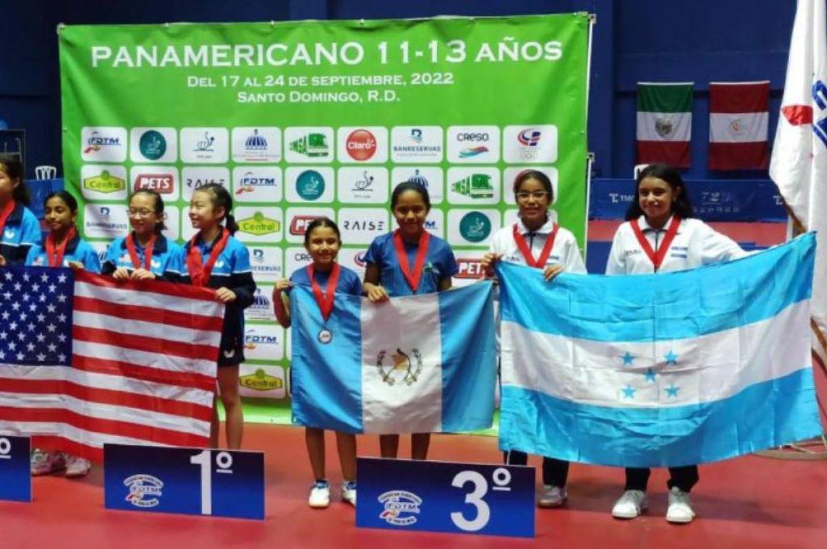 La selección nacional de tenis de mesa ganó medalla de bronce en Juegos Panamericanos realizados en República Dominicana