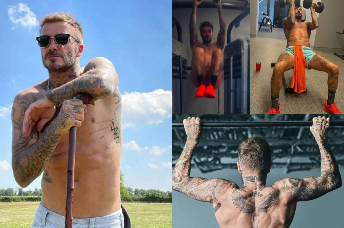 David Beckham en modo bestia: el increíble cambio físico a sus 49 años y el duro entrenamiento que realiza