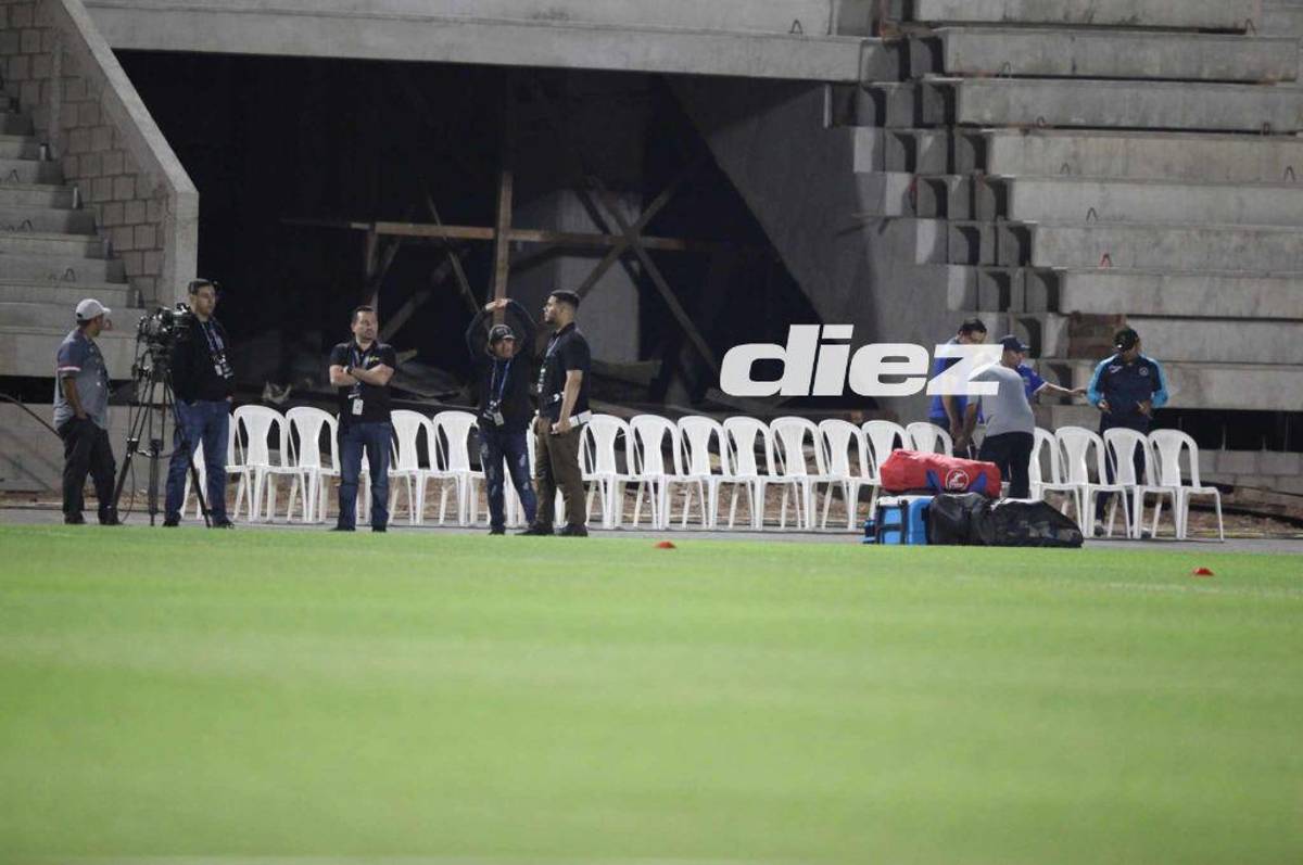 Polémica: Motagua y Cincinnati usarán sillas plásticas en banquillos improvisados para cumplir con Concacaf