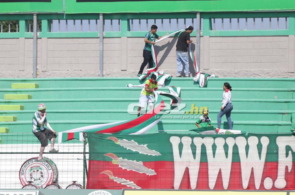 El ambiente en el Yankel: Jugadores y aficionados pegados al celular por el Manchester City-Real Madrid