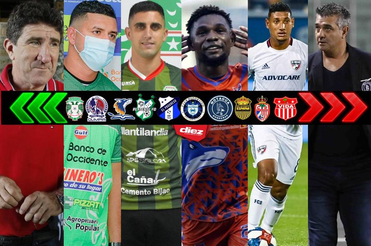 Mercado: Marathón y Victoria con fichajes, bajas en UPNFM y el futuro de Diego Vázquez y jugadores de Motagua