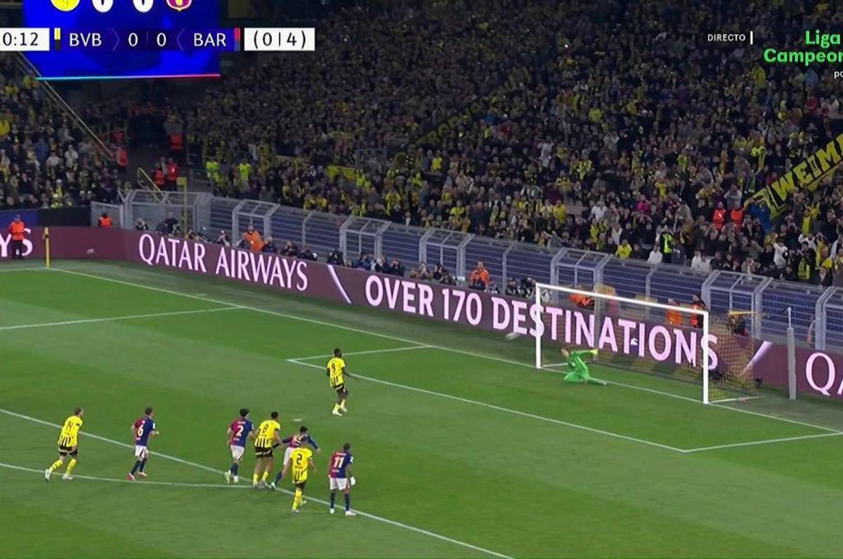 El error más grande de la historia de la Champions, la mano que el VAR no vio y el héroe inesperado en el Borussia-Barcelona