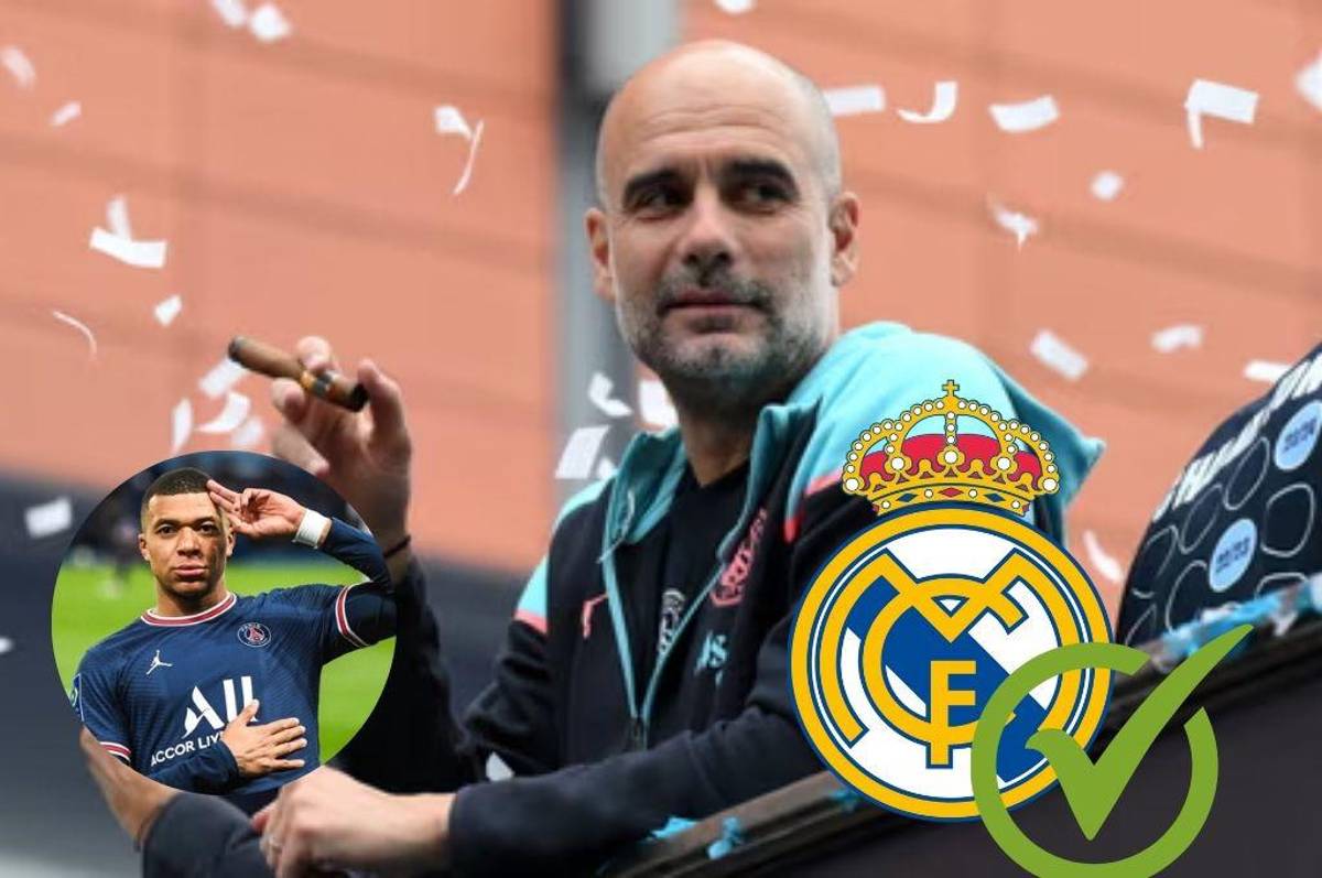 Por ‘culpa’ de Mbappé: La estrella del Real Madrid que estaría llegando al Manchester City de Guardiola la próxima temporada
