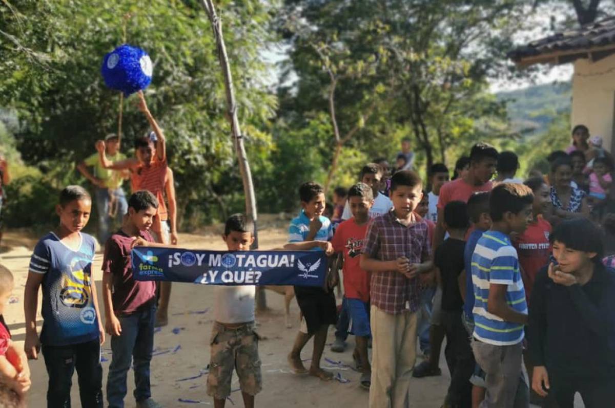 Gonzalo Klusener, antes de marcharse, se aseguró de regalar alegría a niños de escasos recursos de Honduras