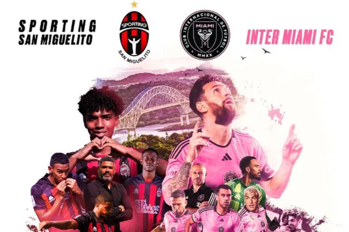 Sporting San Miguelito vs Inter Miami: alineaciones, horario y canal dónde ver a Messi en Panamá en su tercer partido de preparación