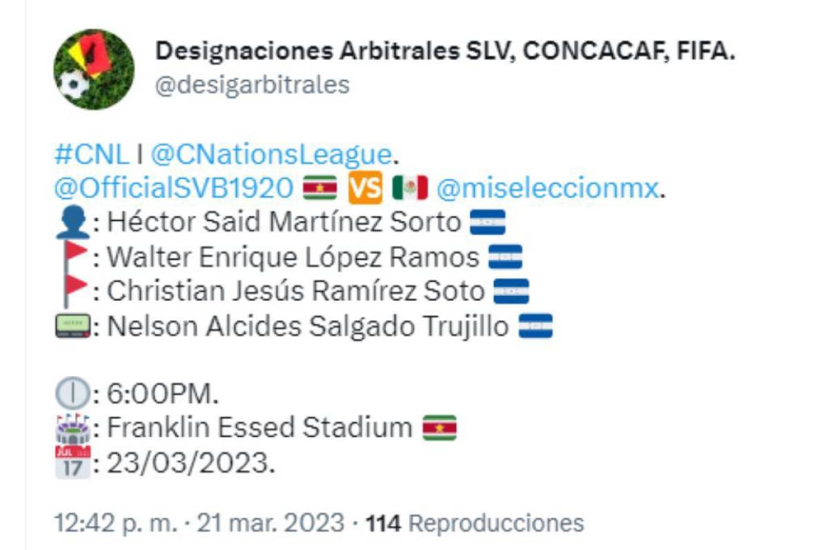 Said Martínez recibe nombramiento internacional de Concacaf después de las críticas del técnico de Motagua, Ninrod Medina