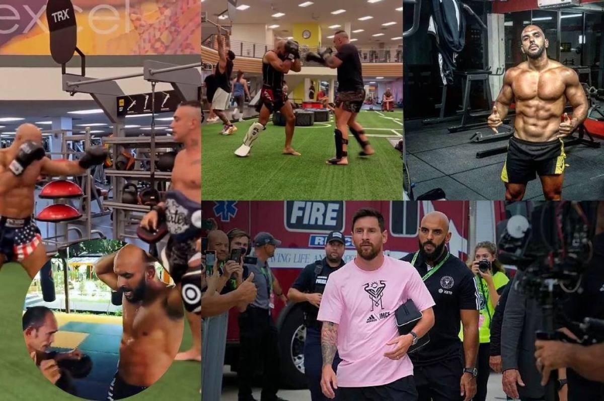 Hasta Messi le tiene miedo: El demoledor entrenamiento de artes marciales que realiza el guardaespaldas del argentino