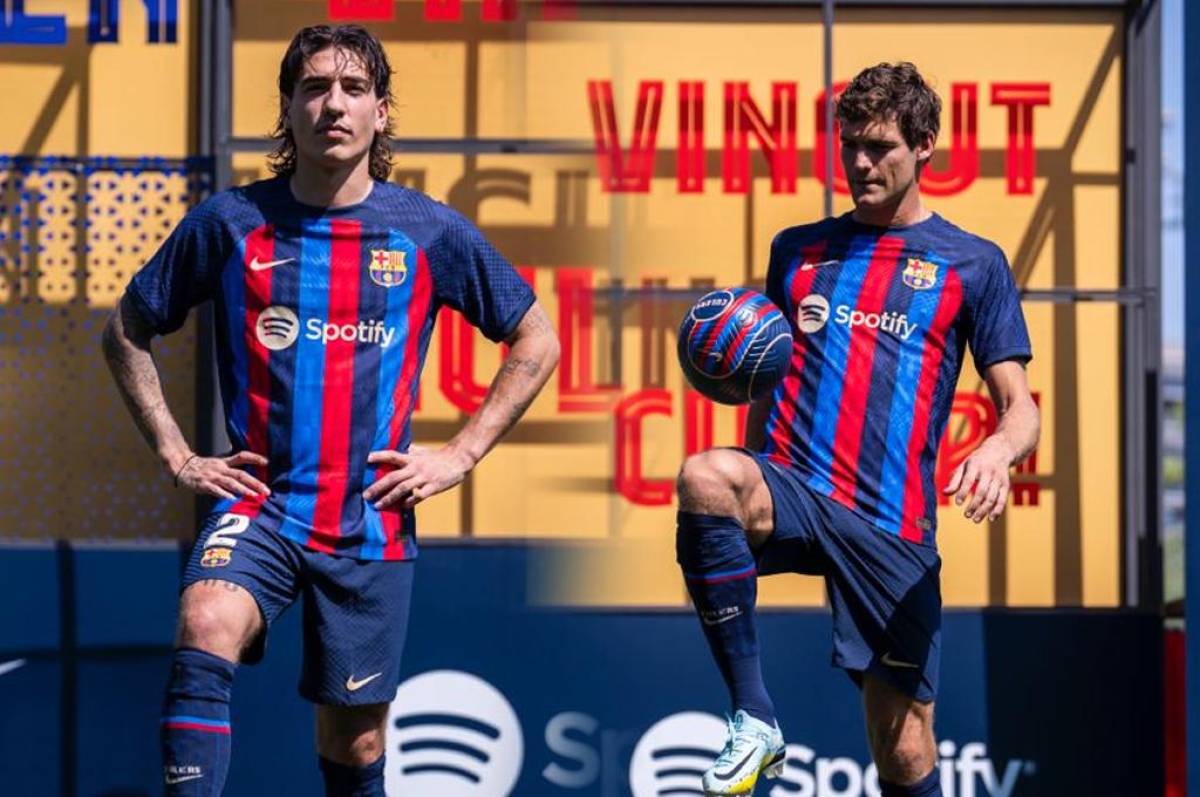 Barcelona presenta a sus dos últimos fichajes para la temporada 2022-23 de la mano de Laporta