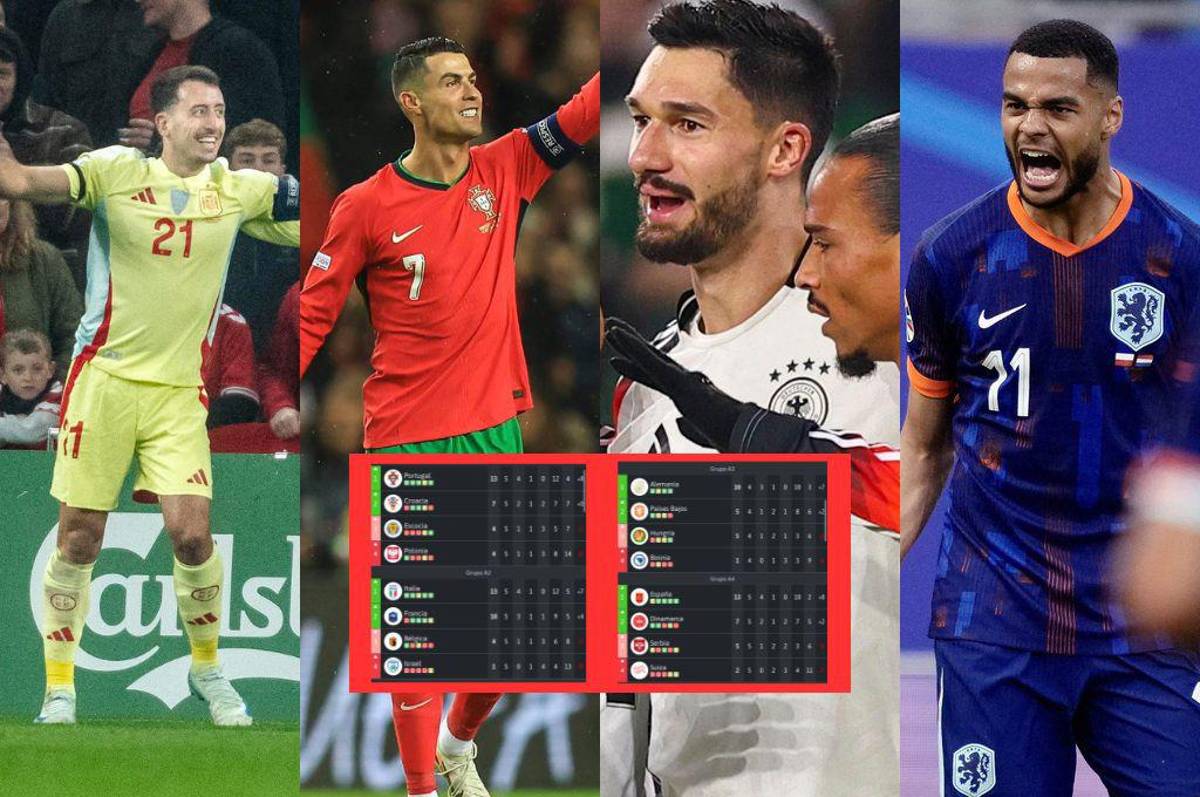 UEFA Nations League: Estas son las selecciones clasificadas a cuartos de final a falta de una fecha ¿Quiénes descendieron?