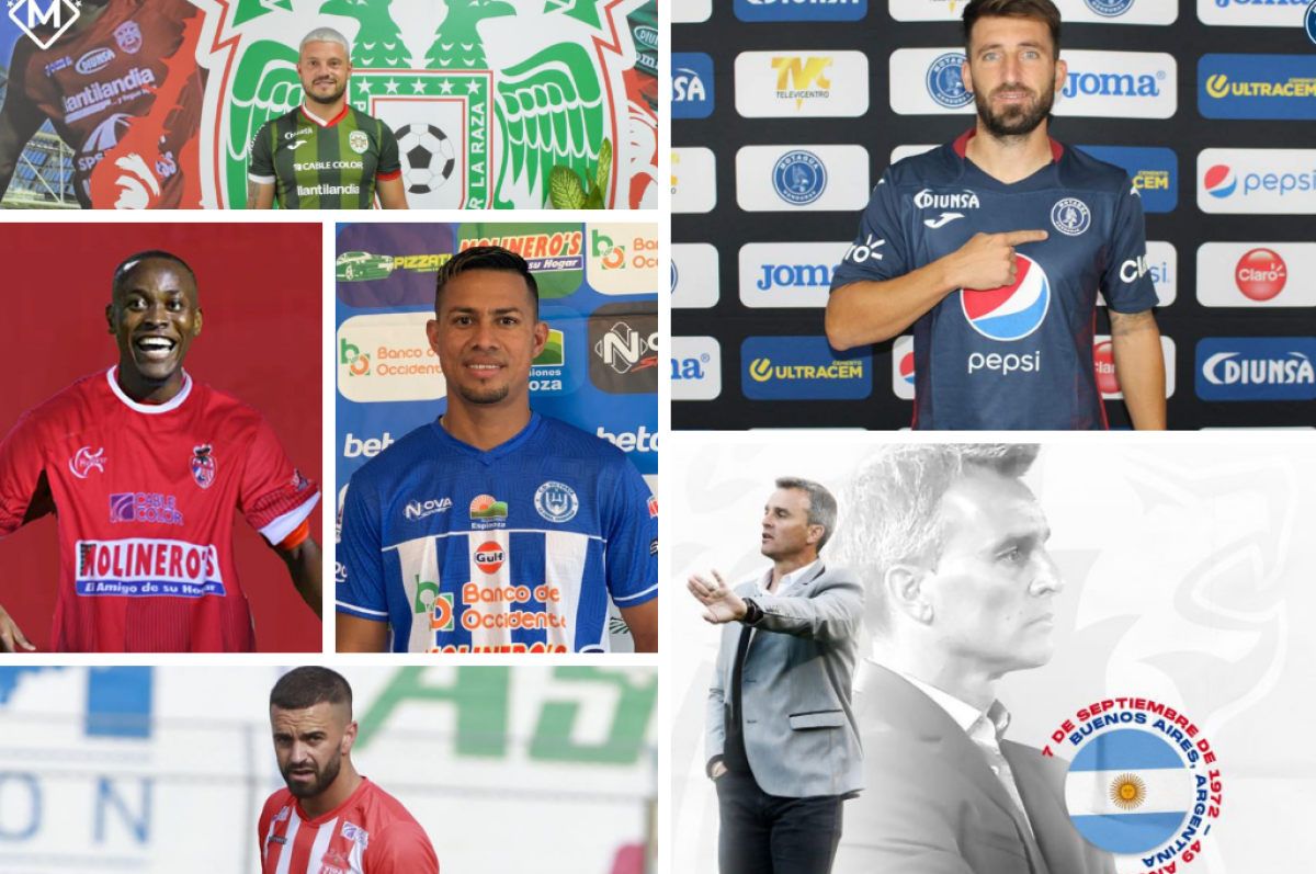 Los 20 fichajes más sonados para el torneo Clausura 2022: Un ex Barcelona, Motagua con puros “9” y Victoria se refuerza en todas las líneas