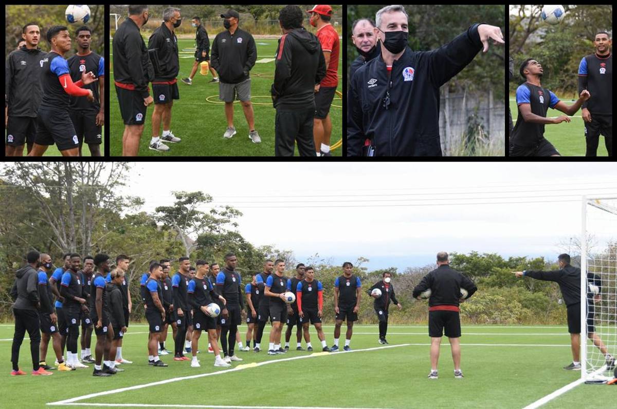 ¡Charla, risas y un conocido! Así fue el primer entrenamiento del argentino Pablo Lavallén en el Olimpia