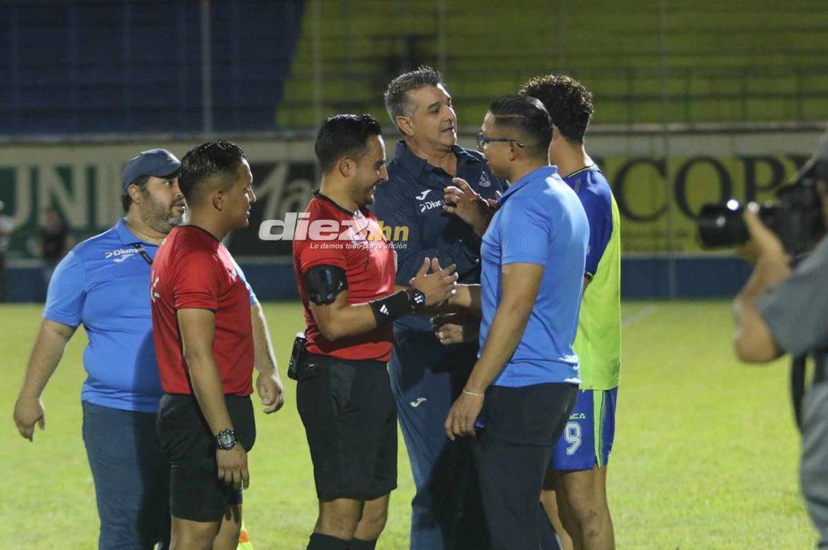 No se vio en TV del Motagua-Olancho FC: La humildad de Auzmendi y la “riña” de Diego Vázquez con Saíd Martínez