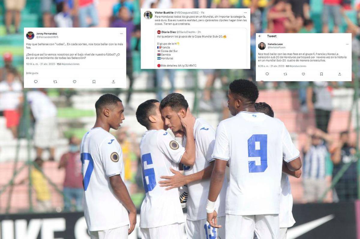 Lo que dicen los periodistas y medios sobre el grupo que le tocó a Honduras en el Mundial Sub-20: “Pudo ser peor”